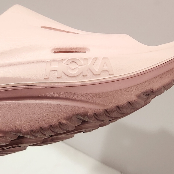 Hoka Ora Recovery 3 Cosmic Pearl Pink Comfort Slip on Slide Men's 13 - Picture 6 of 9